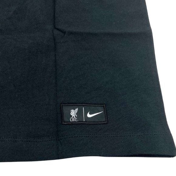 Nike | Men's Liverpool FC Ignite Away Football Tee | Black | Size M - Picture 3 of 3